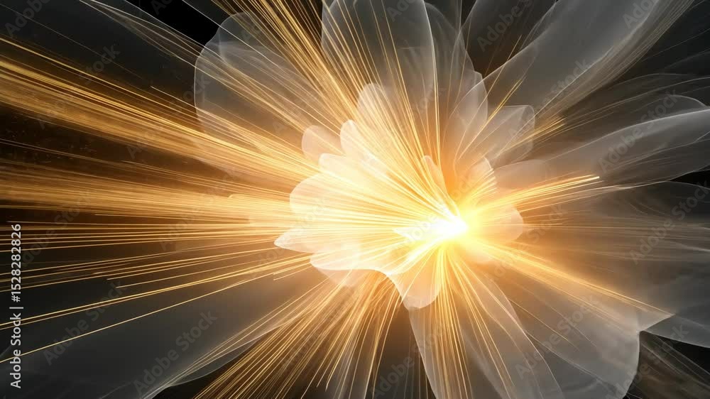 Poster dynamic bursts of light and color combine to create an intricate display that captivates the viewer'