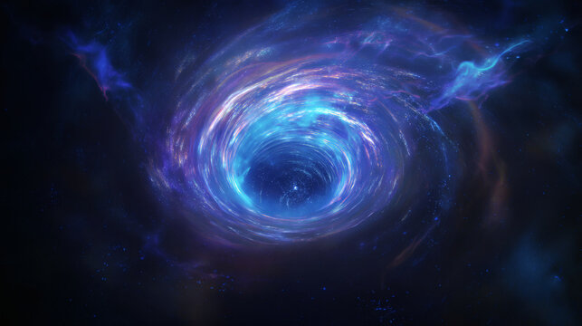 Stunning cosmic swirl nebula galaxy space art artwork design