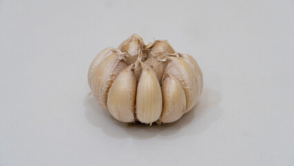 Garlic and Garlic Cloves, Garlic Bulb and Cloves, Fresh Garlic Cloves