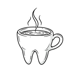 Tooth Holding Trophy Icon for Kids Dental Success and Achievement Poster