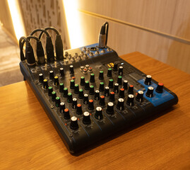 Audio control panel