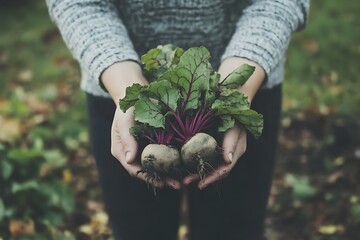 beets freshly harvested