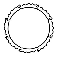 A void of absolute darkness, symbolizing emptiness, despair, or a moment of anticipation