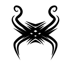 Abstract minimalism: A study in pure dark absence, emphasizing depth and shadow