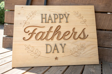 Graphic design for Father's Day, with a unique blue and white marbling effect and custom font.