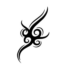 Obraz premium Total absence of light: A stark and minimalist visual representation of darkness