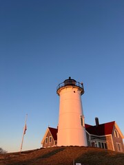 lighthouse on the coast