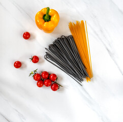 italian pasta with tomatoes