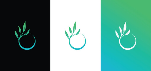 Olive branch logo design 