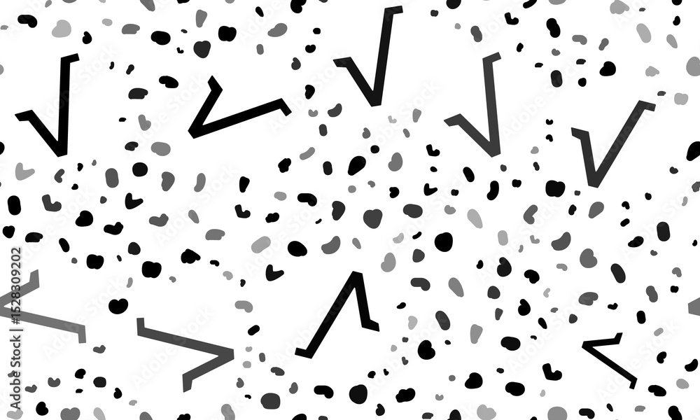 Poster abstract seamless pattern with square root symbols. creative leopard backdrop. illustration on trans
