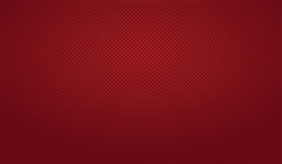 Red perforated background texture with red holes and a glow