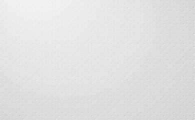 White perforated background texture with white holes and glow