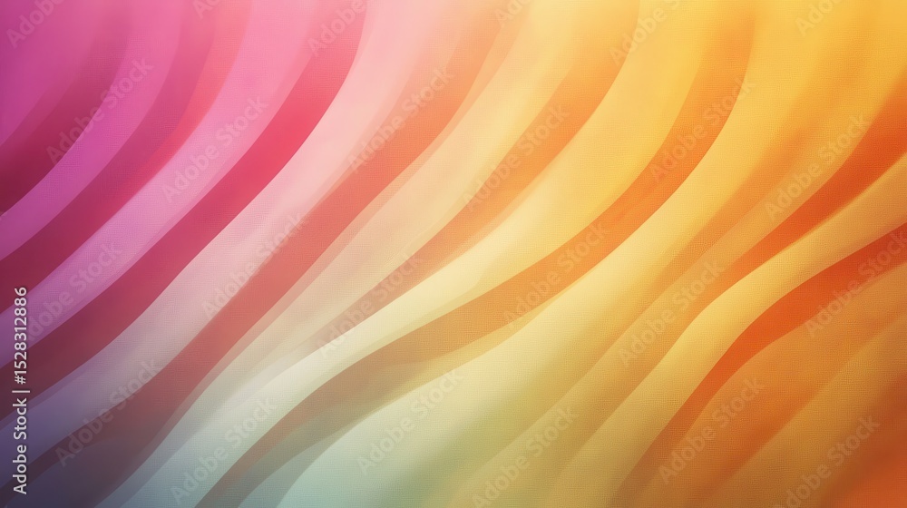 Aufkleber abstract colorful background with wavy lines and textured surface for creative designs