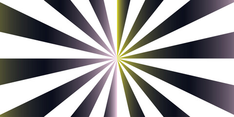Abstract explosion with Sun ray radial beam sunrise. Funky ray elements, circle motifs.Sunburst pinwheel design, with sense of movement and energy. Wavy, curved stripes.a hypnotic, sunburst optical.