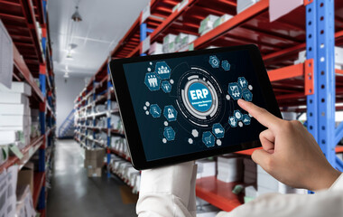 ERP enterprise resource planning software for modish business to plan the marketing strategy