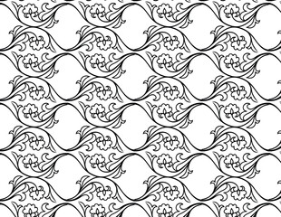Arabesque Blossom Pattern