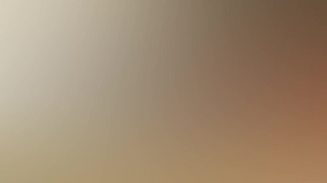 Subtle Gradient Shift: Beige to Brown Abstract Motion Background Video