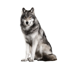 Wolf PNG Clipart Bundle – Realistic Wolves, Watercolor White, Black, Grey Wolf Art, Polar Wolf Pack, Wolf Sitting, Lying, Standing,  Digital Download, Transparent Background