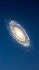 Obraz premium Spiral Galaxy in Deep Space.