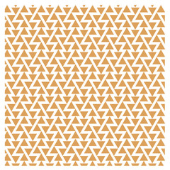 seamless geometric pattern with triangles, triangles are filled with tan color, interlocking triangles, continuous zig-zag lines or a series of connected arrowheads, tessellated design,