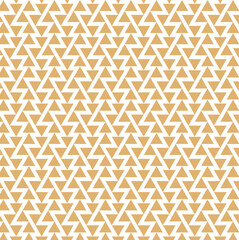 seamless geometric pattern with triangles, triangles are filled with tan color, interlocking triangles, continuous zig-zag lines or a series of connected arrowheads, tessellated design,