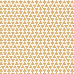 seamless geometric pattern with triangles, triangles are filled with tan color, interlocking triangles, continuous zig-zag lines or a series of connected arrowheads, tessellated design,