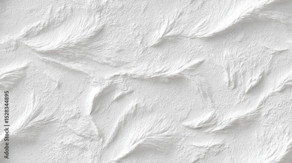 Aufkleber exploring the intricate textures of a white wall showcasing organic patterns and subtle reliefs unde