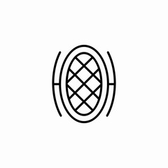 brooch jacket icon sign vector