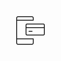 digital card icon sign vector