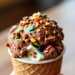 chocolate ice cream