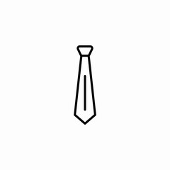 tie cravat icon sign vector