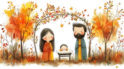 Autumn Nativity