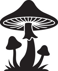 Simple Black Silhouette of a Single Apricot with Leaf