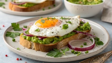 sandwich with salmon and vegetables