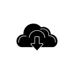 creative and simple minimal details Outline   Cloud co2 reduction vector icon vector
