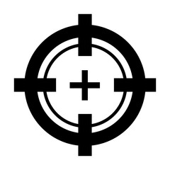 Success target icons. Goal business concept. Focus target. Target audience. Vector illustration design