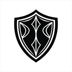 Native Tribal Shield Graphic Vector Isolated