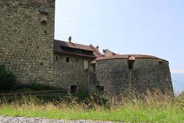Vaduz castle on a sunny summer day
