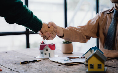 Real Estate Deal Handshake