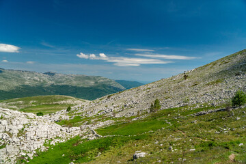 Dinaric Mountains.