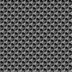 Seamless Repeating Black Geometric Pattern Background
