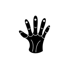 creative and simple minimal details Outline Claw mark icon vector
