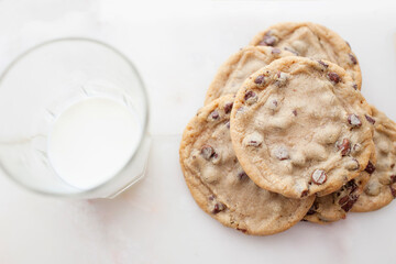 cookies and milk