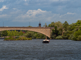 bridge over the river