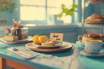 A joyful first day of school marked by a special breakfast celebration