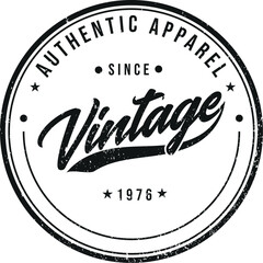 Print Creative custom vintage apparel logo t shirt design