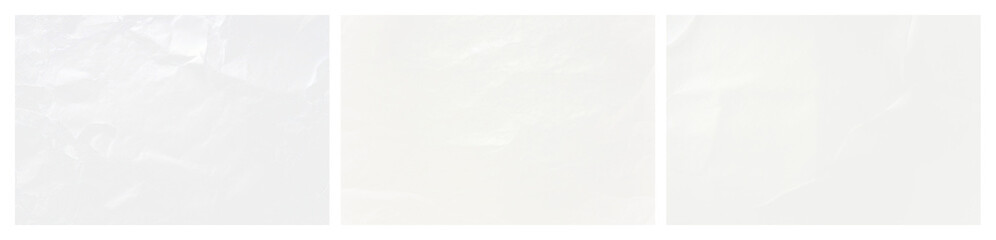 PNG Textured paper backgrounds collection, element set on transparent background