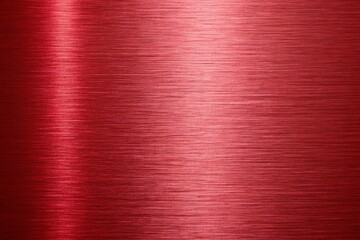 Brushed Red Metal Texture Background, Subtle Industrial Surface with Minimal Shine, Ideal for Tech Design, Packaging Concepts, and Architectural Branding Projects