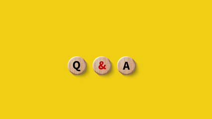 Q and A questions and answers symbol, FAQ, frequency asked questions, Answer, Question Ask, Information, Communication and Brainstorming Concepts