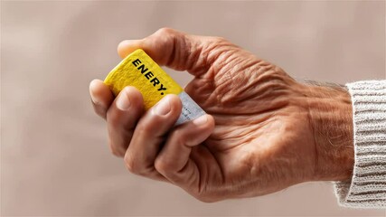 Holding a recharge booster as the sun sets, igniting the spirit of vitality and health with a burst of energy for the evening adventures ahead